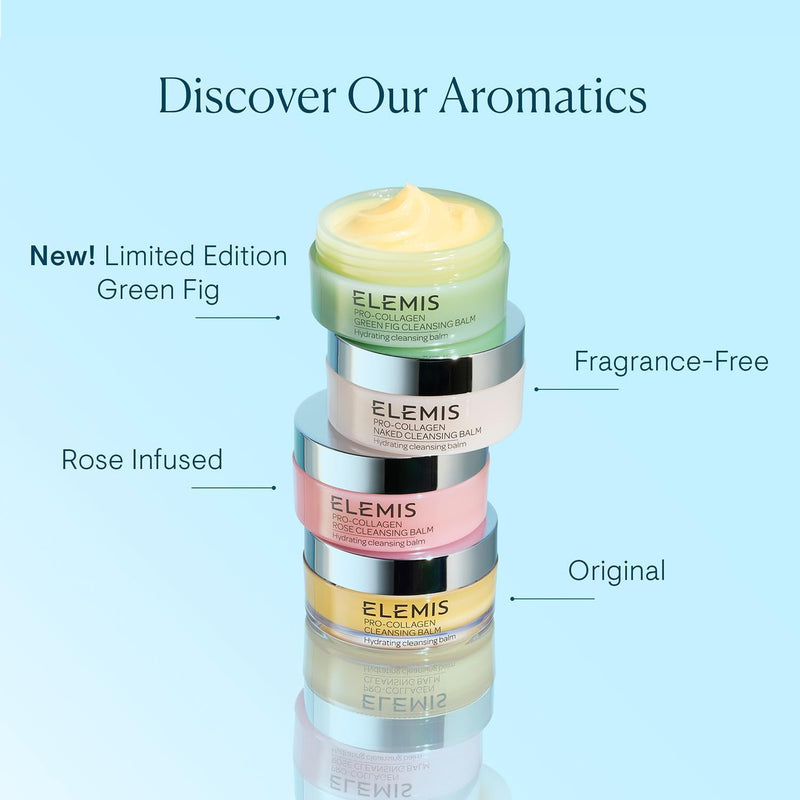 ELEMIS Pro-Collagen Cleansing Balm 3in1 Melting Facial Cleanser with 9 Nourishing Essential Oils 100g