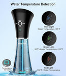 Electric Ear Wax Removal System, Water Powered Ear Cleaning Tool with Irrigation Flusher, 6 Tips, 4 Pressure Settings - Safe & Effective for Ear Wax Buildup Flushing and Cleaning