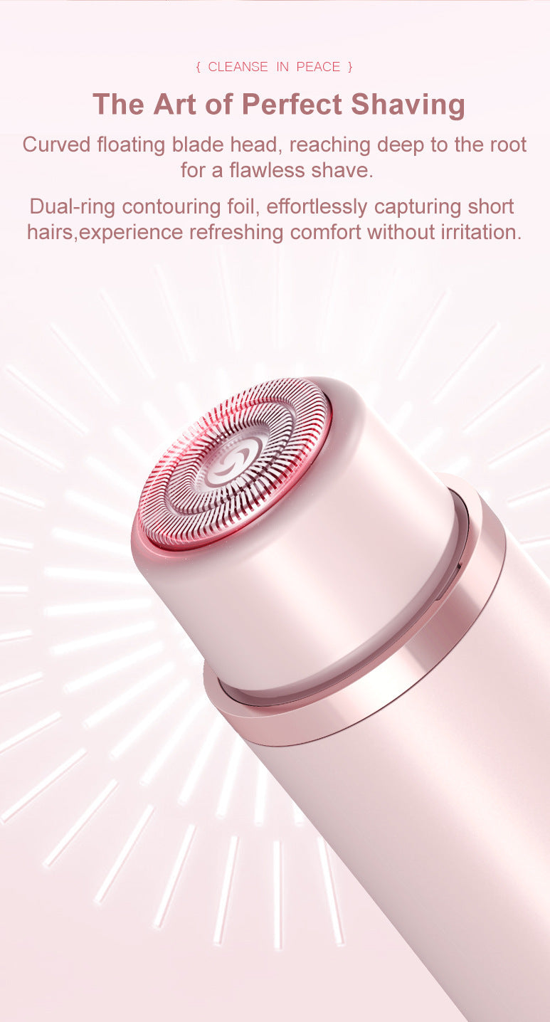 Electric Trimmer for Women,2 in 1 Women Electric Shaver Dual Head Bikini Trimmer