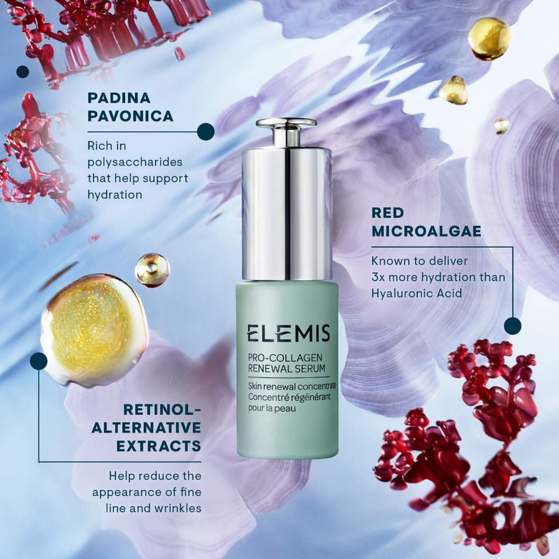 Elemis Pro Collagen Serums – Renewal, Super Elixir & Rose Micro Serum (15ml & 30ml)