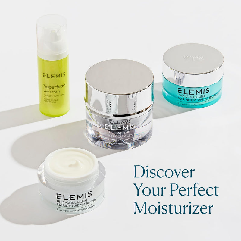 Elemis Superfood Midnight Facial & Day Cream Duo - Prebiotic Night Cream & Antioxidant Day Moisturizer for Radiant, Hydrated Skin