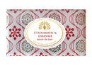 The English Soap Company Vintage Wrapped Soap Bar Cinnamon Shea Butter Moisturising Soap 190g