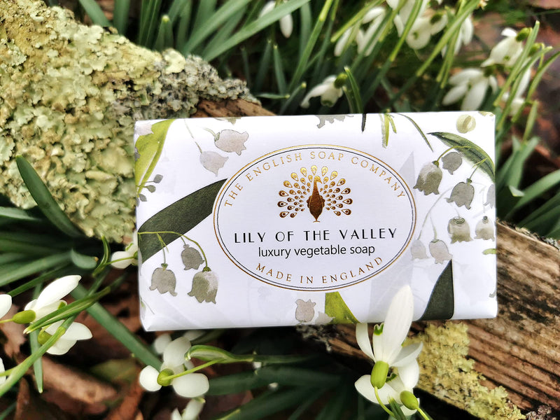 English Soap Co. Vintage Lily Soap Bar 190g Shea Butter