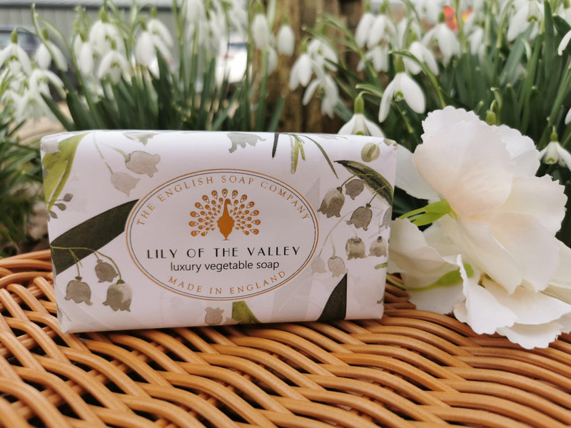 English Soap Co. Vintage Lily Soap Bar 190g Shea Butter