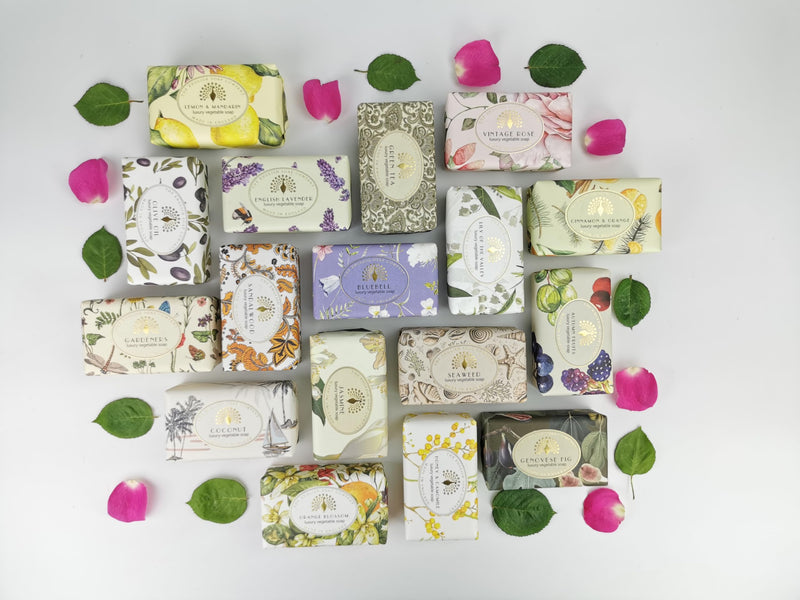 English Soap Co. Vintage Lily Soap Bar 190g Shea Butter