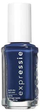 Essie expressie Quick-Drying Nail Polish Vegan Formula No Animal-Derived Ingredients 10ml Blue