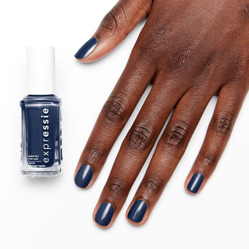 Essie Expressie Quick Dry Nail Polish 445 Left On Shred – Blue, 10ml