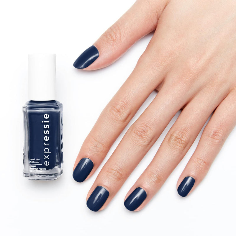 Essie Expressie Quick Dry Nail Polish 445 Left On Shred – Blue, 10ml