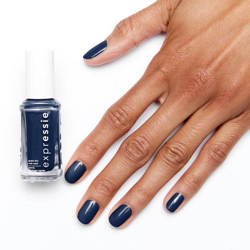 Essie Expressie Quick Dry Nail Polish 445 Left On Shred – Blue, 10ml