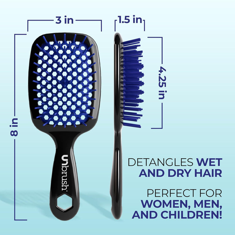 FHI Detangling Hair Brush Blue Galaxy