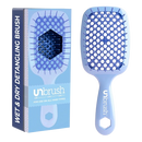 FHI Heat Unbrush Grey Detangling Hair Brush