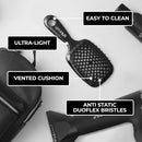 FHI Heat Unbrush Wet & Dry Vented Detangling Hair Brush – Black