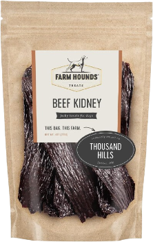 Farm Hounds Beef Kidney Jerky Treats for Dogs