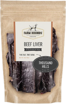 Farm Hounds Beef Liver Jerky Treats for Dogs