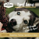 Farm Hounds Beef Lung Jerky Treats for Dogs