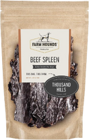 Farm Hounds Beef Spleen Jerky Treats for Dogs