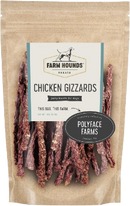 Farm Hounds Chicken Gizzards Jerky Treats for Dogs