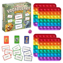 The Fidget Game Vocabulary Words, Flash Card Game, Grade 4-6, Ages 9-12