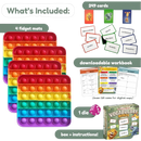 The Fidget Game Vocabulary Words, Flash Card Game, Grade 4-6, Ages 9-12