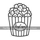 Food, Drink & Sweets Coloring Book – Relaxing Bold & Easy Designs