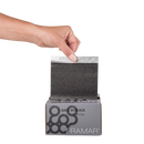 Framar Black Embossed Pop-Up Hair Foil – 500 Sheets