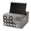 Framar Black Embossed Pop-Up Hair Foil – 500 Sheets