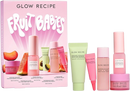 Glow Recipe Fruit Babies Skincare Kit - Gift Set with Ceramide Facial Cleanser, BHA Toner, Vitamin C Eye Cream, Hyaluronic Acid Cream & Niacinamide Dew Drops (5 Count)