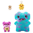 Fuggler Gold Fuggs Teddy Bear Nightmare Heart Plush Toy by ZURU Funny Ugly Monster Collectible