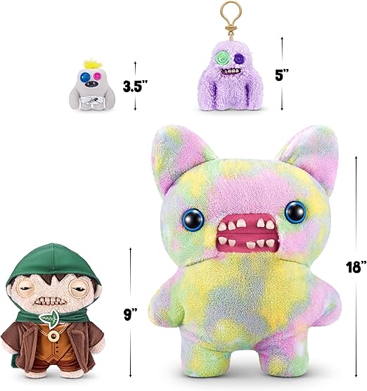 Fuggler Lord Of The Rings Plush By ZURU Funny Ugly Monster Collectible Toy
