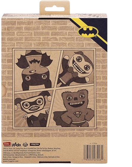 Fuggler x DC Batman Plush By ZURU Funny Ugly Monster Collectible Toy