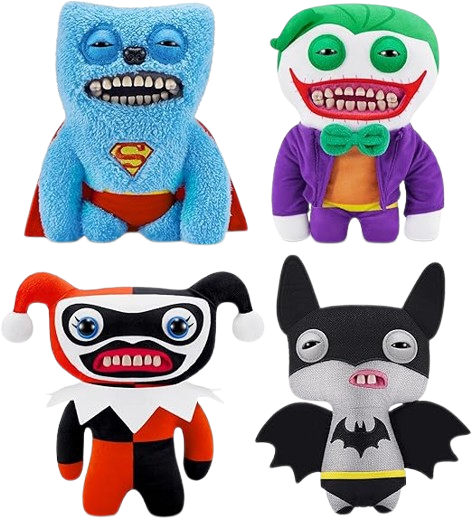 Fuggler x DC Batman Plush By ZURU Funny Ugly Monster Collectible Toy