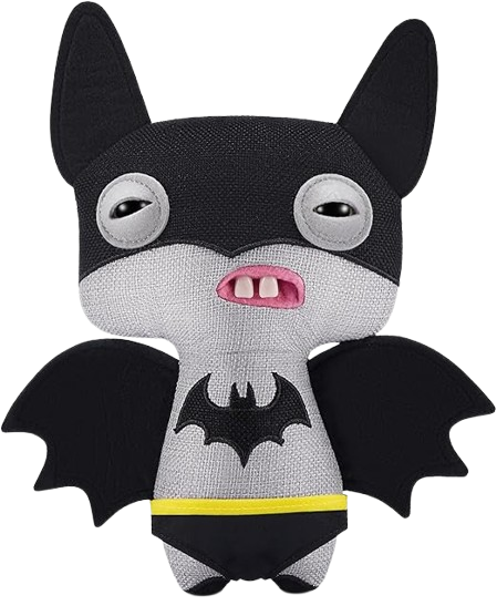 Fuggler x DC Batman Plush By ZURU Funny Ugly Monster Collectible Toy