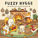 Fuzzy Hygge Coloring Book – Adorable Animals for Stress Relief