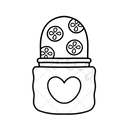 Glow Cosmetics Coloring Book – Bold & Easy Designs for Relaxation