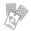 Glow Cosmetics Coloring Book – Bold & Easy Designs for Relaxation