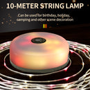 Glowmate 4-in-1 Camping String Lights – Retractable Waterproof LED Lantern