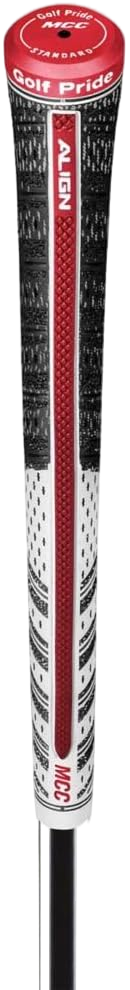 Golf Pride MCC ALIGN Grip Set – Pack of 8 All-Weather Hybrid Grips with ALIGN Ridge