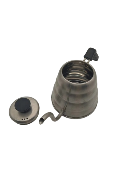 Gooseneck Drip Kettle, Silver