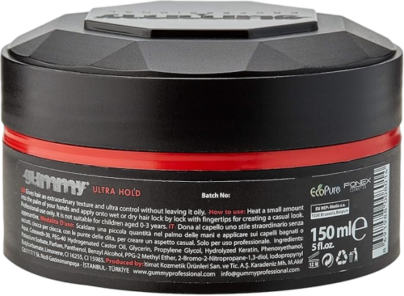 Gummy Styling Wax 150 ml Ultra Hold