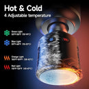 HEYCHY Percussion Massage Gun With Heat and Cold Therapy 12mm Amplitude