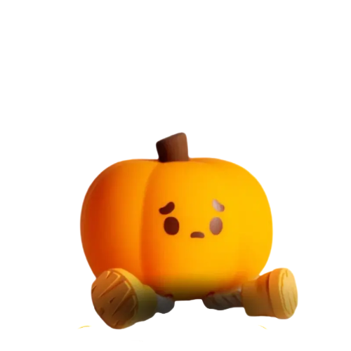 Halloween Gift Of Pumpkin Night Light: Cute Pumpkin Decor Silicone Rechargeable Night Lamp
