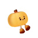 Halloween Gift Of Pumpkin Night Light: Cute Pumpkin Decor Silicone Rechargeable Night Lamp