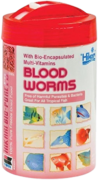 Hikari Bio-Pure Freeze Dried Blood Worms for Pets, 0.42-Ounce