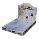Ultra PRO - 11-Hole Punch 9-Pocket Pages Silver Series, 100 Pages