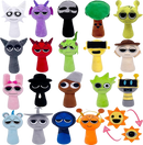 Horror Games Plushies Toy for Fans, Soft Stuffed Animal Pillow Figure Doll Christmas Birthday Gifts for Adult Kids (20Pcs)