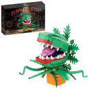 Horror Piranha Flower Building Kit – 303PCS Cannibal Plant Bricks for Halloween & Gift Fun