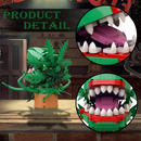 Horror Piranha Flower Building Kit – 303PCS Cannibal Plant Bricks for Halloween & Gift Fun
