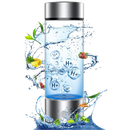 Hydrogen Water Bottle, Portable Rechargeable Hydrogen Water, Rapid Electrolysis with SPE/PEM Technology, for Home Office Travel Office School Fitness use