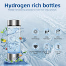 Hydrogen Water Bottle, Portable Rechargeable Hydrogen Water, Rapid Electrolysis with SPE/PEM Technology, for Home Office Travel Office School Fitness use