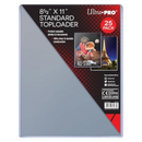 Ultra Pro Clear Toploader 8-1/2-Inches x 11-Inches (25-Count)